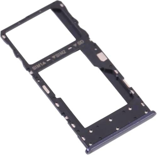 Repuesto compatible con TCL 305i 5164D Try Tray Bandeja alojamiento carro porta tarjeta SIM 1 + ranura SIM 2 o zapata para lector de memoria Micro SD (negro)