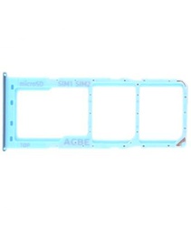 Bandeja SIM para Samsung Galaxy A32 Adaptador Tarjeta Dual Azul Celeste Repuesto