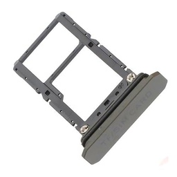 Genérico compatible con BLACKVIEW BV9300 Cajón Bandeja Soporte Lector Tarjeta SIM Negro Tarjeta Tray
