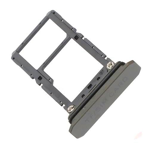 Genérico compatible con BLACKVIEW BV9300 Cajón Bandeja Soporte Lector Tarjeta SIM Negro Tarjeta Tray