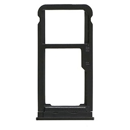 Generico Repuesto Compatible con Samsung Galaxy Tab A 8.0 2019 SM-T295 T295 Bandeja de Prueba Bandeja Porta Tarjeta SIM 1 + SIM Slot 2 o Deslizador para Lector de Memoria Micro SD (Negro)