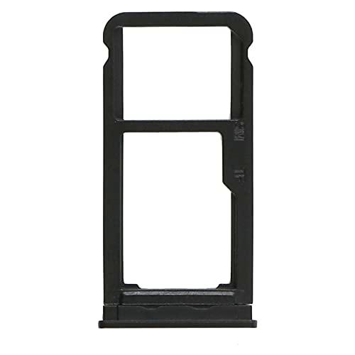Generico Repuesto Compatible con Samsung Galaxy Tab A 8.0 2019 SM-T295 T295 Bandeja de Prueba Bandeja Porta Tarjeta SIM 1 + SIM Slot 2 o Deslizador para Lector de Memoria Micro SD (Negro)