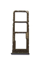 Repuesto compatible con Motorola Moto G23 XT2333 XT-2333 Try Tray Bandeja alojamiento porta tarjeta SIM 1 + Ranura SIM 2 o zapata para lector de memoria Micro SD (Matte Charcoal)