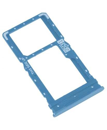 Genérico Bandeja SIM Compatible para Motorola Moto G31 Tarjeta Repuesto Baby Blue Azul