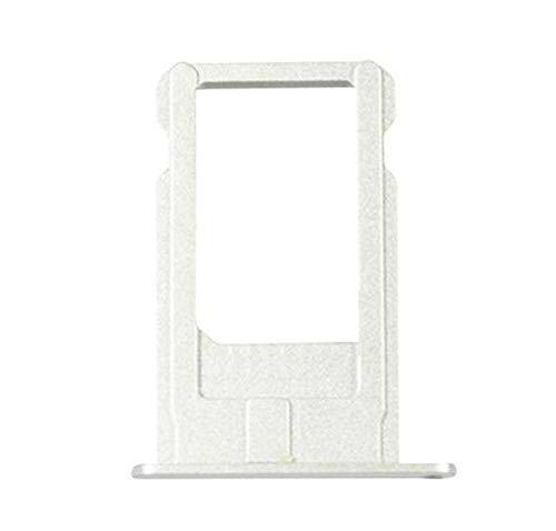 Bandeja SIM compatible con iPhone 6S Plus, color plateado