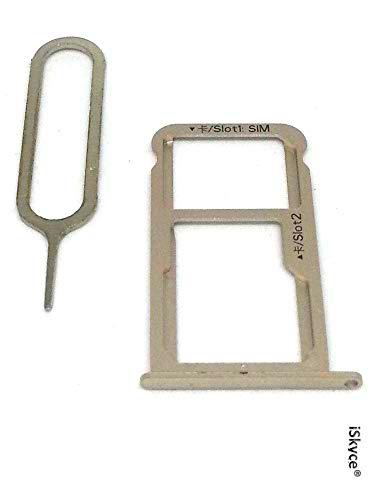 iSkyce Cajón del OEM Nano Sim y SD para Huawei Nova Oro + Clave Pin eyector