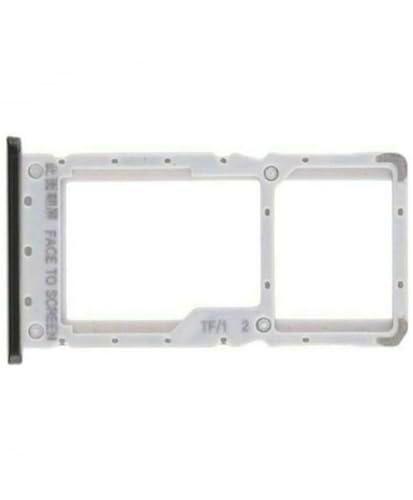 Genérico Bandeja SIM para XIAOMI REDMI Note 6 Pro Adaptador Micro SD Tarjeta Negro Negra