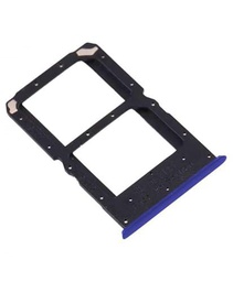Genérico Bandeja SIM Compatible para OPPO Reno Z Purpura Morado Azul Tarjeta Lateral