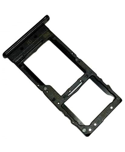 Genérico Bandeja SIM para Samsung Galaxy A51 5G Adaptador Tarjeta Micro Dual Negro Negra