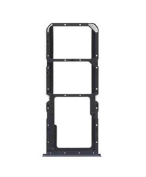 Genérico Bandeja SIM Compatible para Realme 10 Negro rafaga Negra Repuesto Lateral