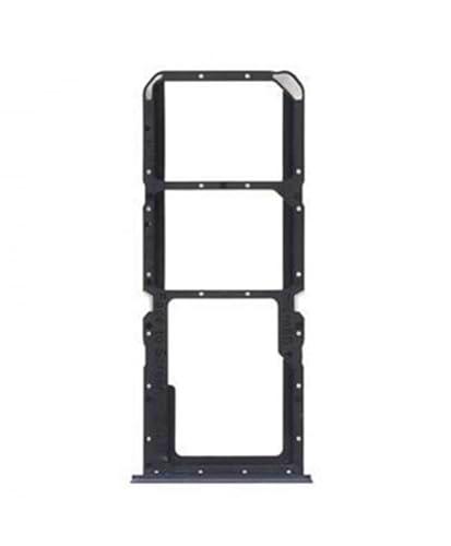 Genérico Bandeja SIM Compatible para Realme 10 Negro rafaga Negra Repuesto Lateral