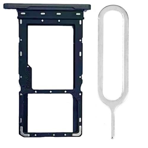 iReplaceParts - Bandeja SIM de repuesto con ranura de doble ranura de goma con bandeja SIM para Samsung Galaxy Tab A8 (10.5 pulgadas) SM-X200 SM-X205 (gris)