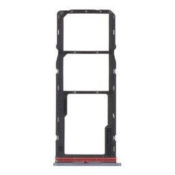 Genérico para Motorola Moto G24 Cajón Bandeja Soporte Lector Tarjeta SIM Gris Charcoal