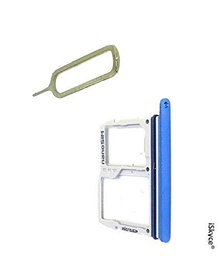 iSkyce - Cajón Nano Tarjeta SIM SD para teléfono LG G6 Azul