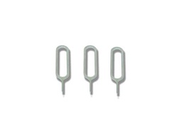 System-S Juego de 3 Agujas para Tarjeta SIM, Color Gris