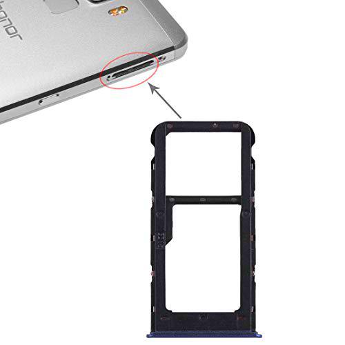 High-Tech Place Bandeja de tarjetas SIM para Huawei Honor 7S (Negro)