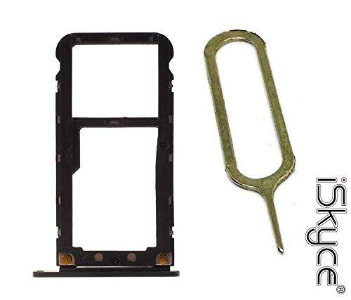 iSkyce Soporte de Plataforma Sim de Doble Tarjeta para Xiaomi Mi A1 / 5X Negro