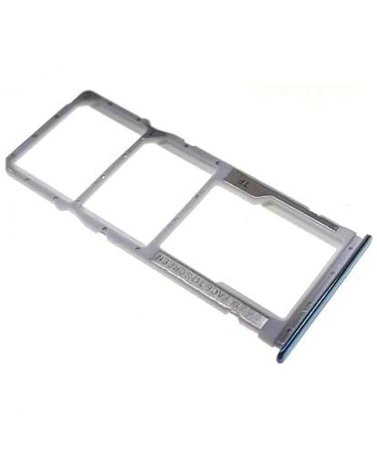 Genérico Bandeja SIM para XIAOMI REDMI Note 10 Pro Adaptador Tarjeta SD Azul Lateral