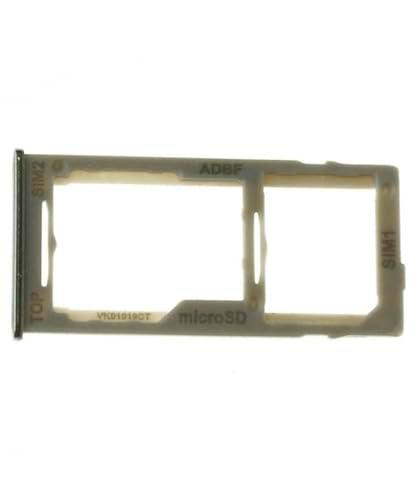 Bandeja SIM para Samsung Galaxy A42 5G Adaptador Tarjeta Dual Blanco Plata Gris