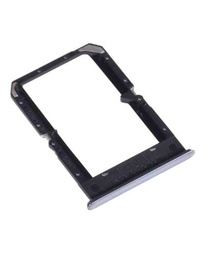 Genérico Bandeja SIM Compatible para REALME GT Master Edition Blanco Luna Plata Tarjeta