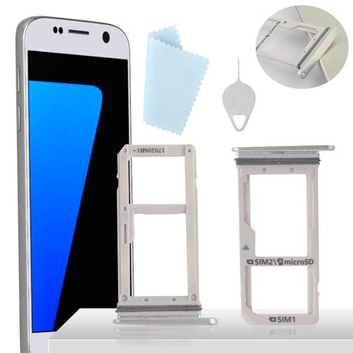 YHX-OU Ranura para tarjeta SIM para Samsung Galaxy S7 G930F G930FD SIM Tray para Samsung Galaxy S7