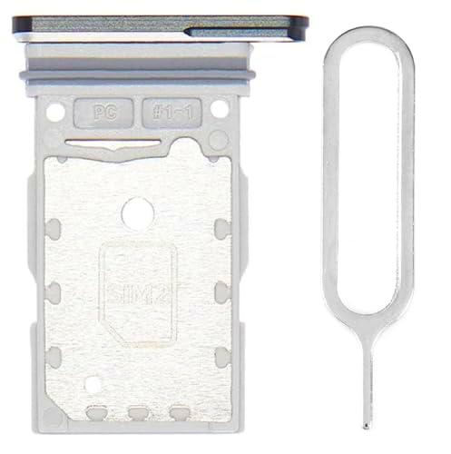 iReplaceParts - Bandeja SIM de repuesto con ranura de doble ranura de goma con bandeja SIM para Samsung Galaxy Z Fold 3 5G SM-F926 (verde)