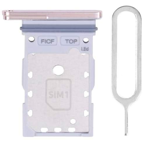 iReplaceParts - Bandeja SIM de repuesto con ranura de doble ranura de goma con bandeja SIM para Samsung Galaxy Z Fold 4 SM-F936 (beige)