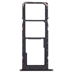 Bandeja de repuesto para Samsung Galaxy A02s SM-A025 + bandeja de tarjeta SIM + bandeja de tarjeta micro SD para Galaxy de repuesto