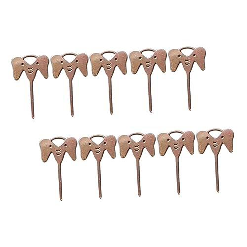 Operitacx 10 Piezas Agujas de Extracción de Tarjeta Sim para Teléfonos Herramientas de Eyectores y Prácticos para Remoción de Tarjetas Sim