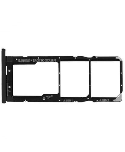 Genérico Bandeja SIM para XIAOMI REDMI S2 / REDMI Y2 Adaptador Micro SD Tarjeta Negra
