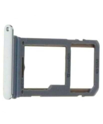 Genérico Bandeja SIM para Samsung Galaxy S8 / S8 Plus Adaptador Tarjeta Plata Gris