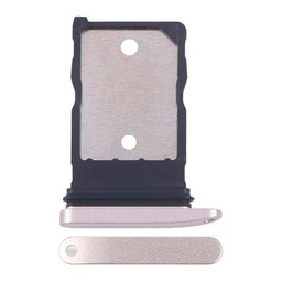 Bandeja para tarjetas SIM compatible con Google Pixel 9a Porcelana Beige