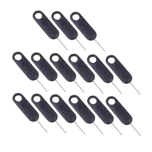 ZUNOXAZ 15 Piezas Herramientas de Extracción Sim Agujas para Expulsar Tarjetas de Móvil y Tablet Fáciles de Usar y Transportar o Cartera