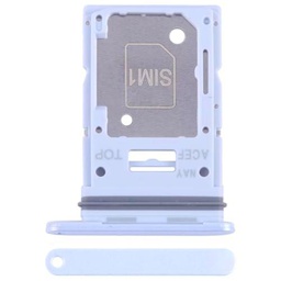 Repuesto compatible con Samsung Galaxy A35 SM-A356B A356 A356B Try Tray Bandeja alojamiento porta tarjeta SIM 1 + Ranura SIM 2 o zapata para lector de memoria Micro SD (Silver)