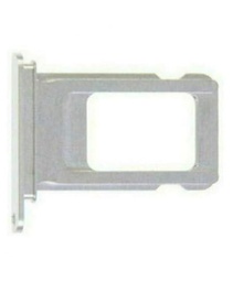Bandeja SIM para iPhone XS Adaptador Micro Soporte Porta Tarjeta Lateral Plata