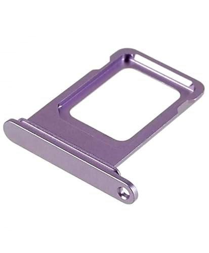 Genérico Bandeja SIM Compatible para Apple iPhone 14 / Plus Purpura Morado Repuesto
