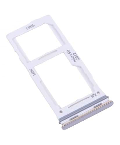 Genérico Bandeja SIM Compatible para Samsung Galaxy M52 5G Tarjeta Adaptador Blanco