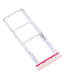Genérico Bandeja SIM Compatible con Motorola Moto E40 Tarjeta Pink Clay Rosa Oro Repuesto