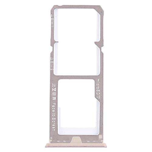 Wewoo - Bandeja para tarjeta SIM + SIM + Micro SD para Oppo A73 (oro)