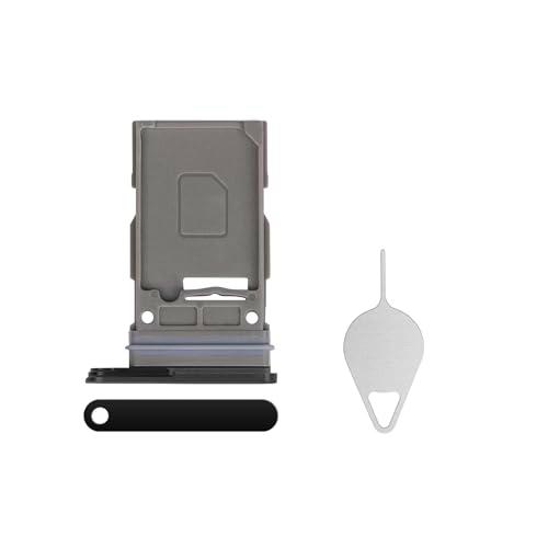 BESJMYT Repuesto de bandeja de tarjeta SIM para Samsung Galaxy S22 Ultra (versión SIM única)