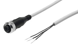 Festo SIM-M12-3GD-2,5-PU Connection cable New NFP Sealed