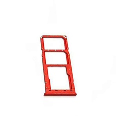 Para Samsung Galaxy A10 SM-A105F Bandeja Sim en rojo
