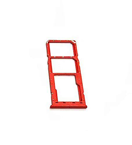 Para Samsung Galaxy A10 SM-A105F Bandeja Sim en rojo