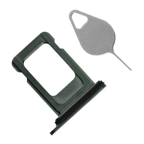 OnlyTech - Cajón SIM verde noche con extractor de repuesto para iPhone 11 Pro y 11 Pro Max
