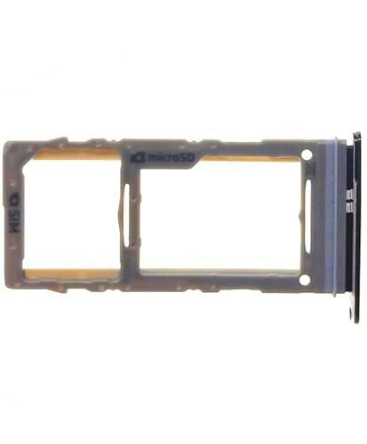 Bandeja SIM para Samsung Galaxy A71 5G Adaptador Tarjeta Micro Dual Negro Negra