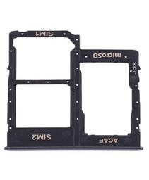 Bandeja SIM para Samsung Galaxy A31 Adaptador Tarjeta Micro SD Repuesto Negra