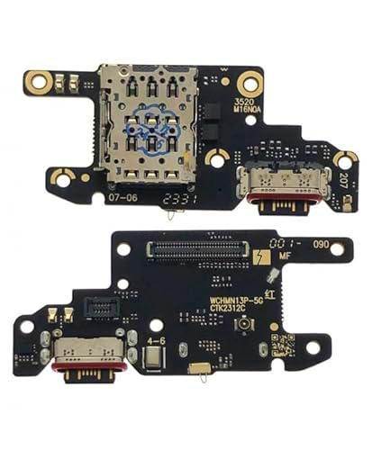 Genérico Placa Carga Lector SIM Compatible para Redmi Note 13 Pro 5G / Poco X6 5G Puerto