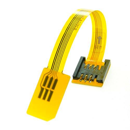 chenyang UIM Kit de tarjeta SIM Macho a hembra Extensión GSM CDMA Cable plano suave FPC