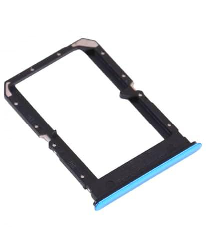 Genérico Bandeja SIM Compatible para OPPO Find X3 Lite Azul Repuesto Tarjeta Lateral