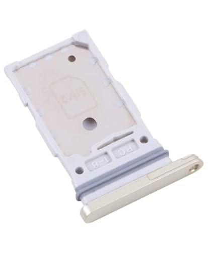 Genérico Bandeja SIM Compatible para Samsung Galaxy S21 FE Tarjeta Lateral Oro Dorado